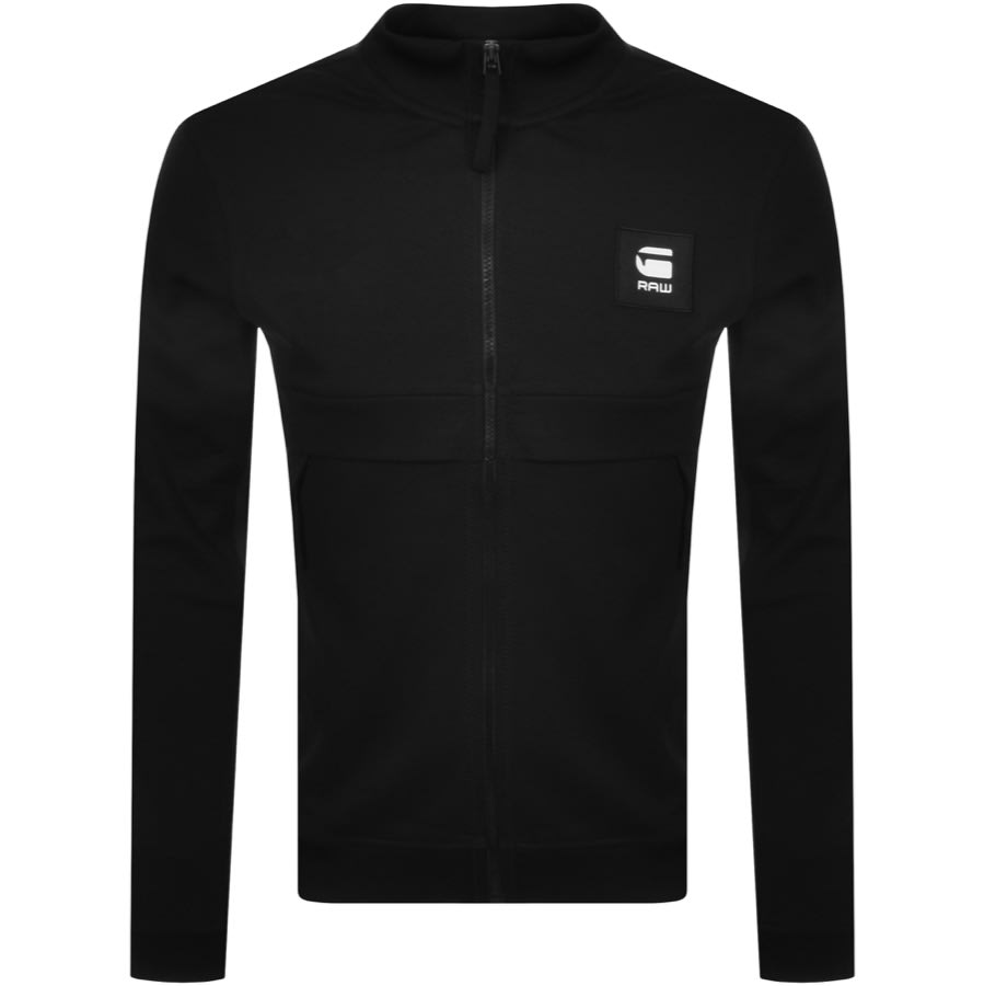 Alternative Image for ProductG Star Raw Tweater Box Graphic Sweatshirt Black1